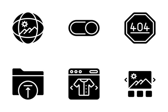 Website Elements Icons