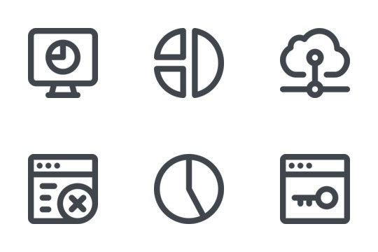 SEO & Analytics Icons