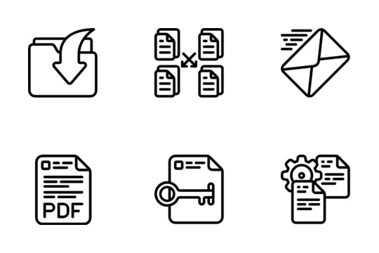 File Management Icons