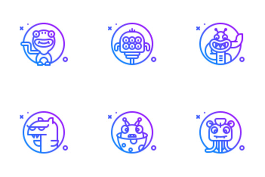 Monster Avatars Icons