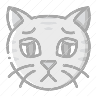 Cat icon, SVG and PNG