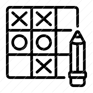 Tic tac toe - Free gaming icons