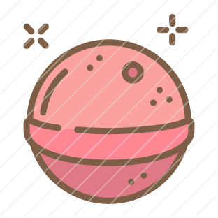 bath bomb svg