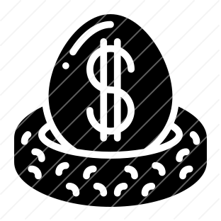 retirement egg icon
